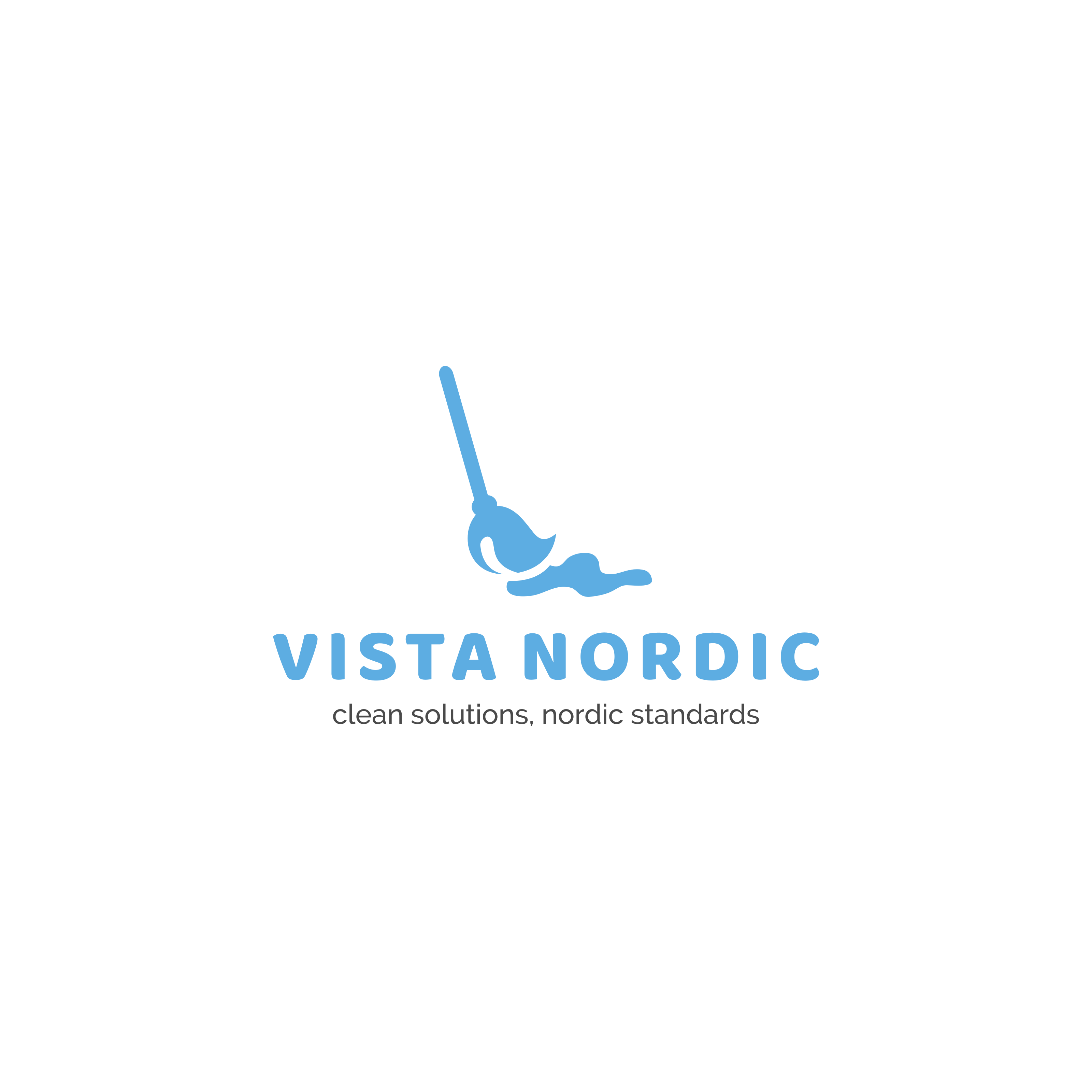 VistaNordic - Professional Cleaning Services Logo